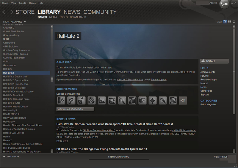 Illustration for article titled Take A Tour Of The New, Improved Steam